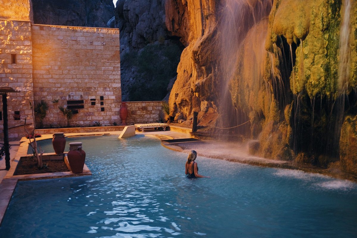 Main hot springs - Royal Jordanian