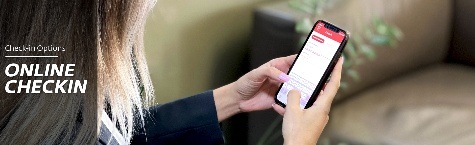 online check-in